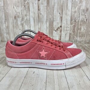 Converse One Star Suede Pink‎ Low Top Sneakers Women's Size 7.5